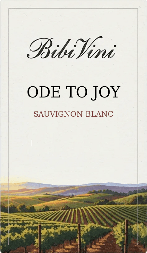 Ode to Joy Sauvignon Blanc